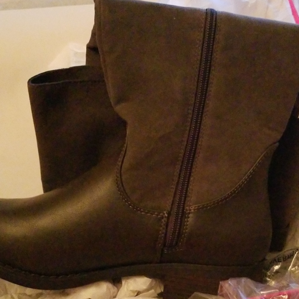 Dark Grey Boots